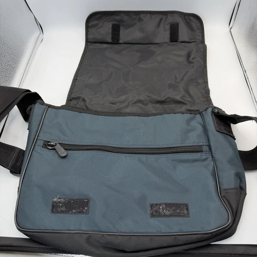 Vintage Diesel Crossbody Messenger Bag Shoulder Bag Spare Parts Blue